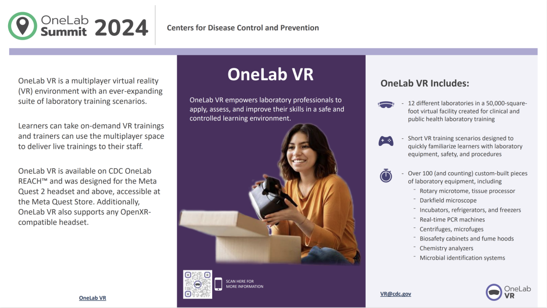 OneLab VR poster